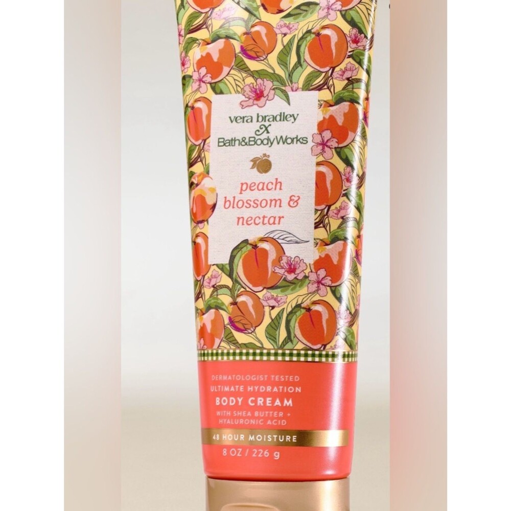 Vera Bradley x Bath & Body Works Peach Blossom & Nectar Hydration Body Cream - Picture 10 of 12
